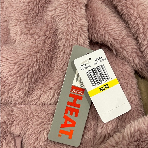 NWT Cozy Pink Fleece Women’s Jacket - Picture 2 of 4